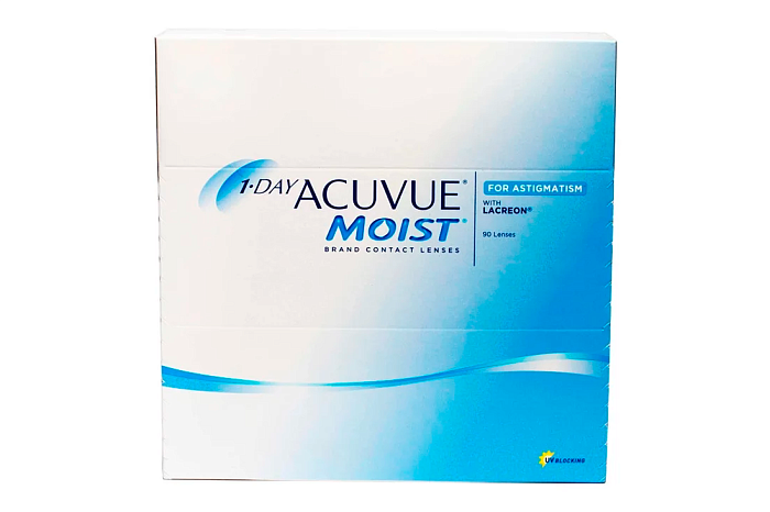Контактные линзы 1 Day Acuvue Moist For Astigmatism (90)