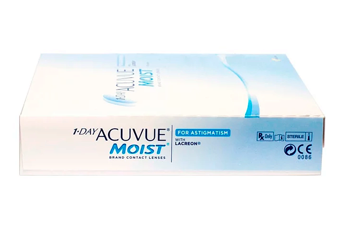 Контактные линзы 1 Day Acuvue Moist For Astigmatism (90)