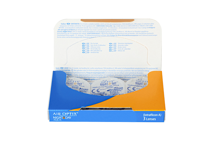Контактные линзы AIR OPTIX Night & Day (3 линзы)