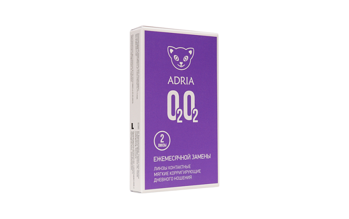 Контактные линзы ADRIA O2O2 (2 линзы)