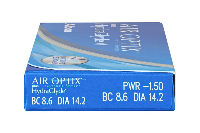 Контактные линзы AIR OPTIX Plus HydraGlyde (3 линзы)