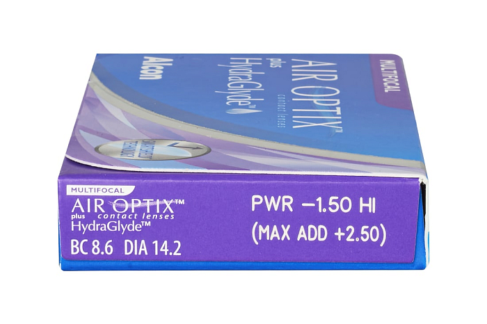 Контактные линзы AIR OPTIX plus HydraGlyde Multifocal (3 линзы)
