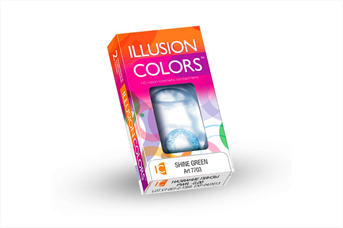 Контактные линзы ILLUSION COLORS (2 линзы)