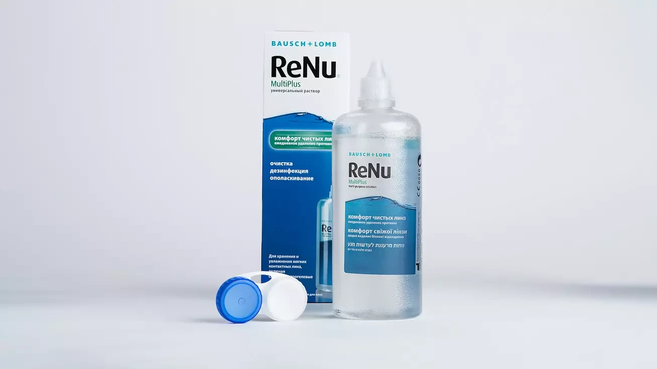 Раствор ReNu MultiPlus (360 ml + контейнер)