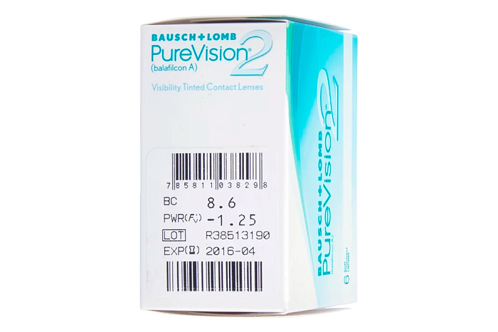 Контактные линзы PURE VISION 2 HD (6 линз)